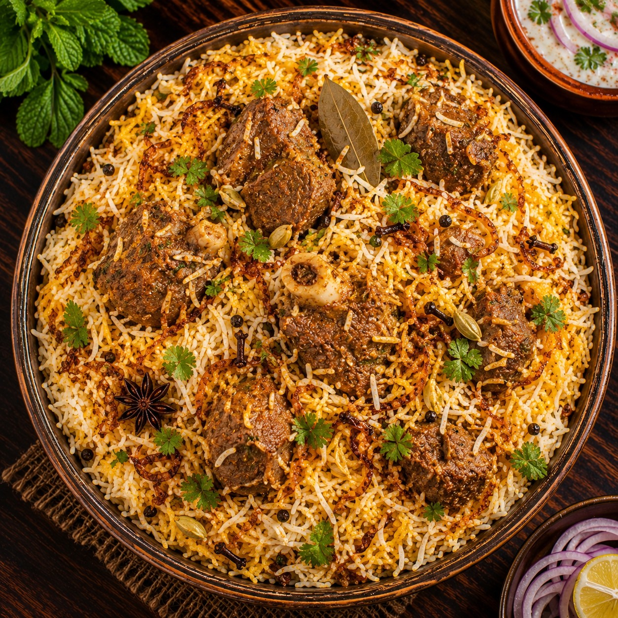 Hyderabadi Mutton Biryani